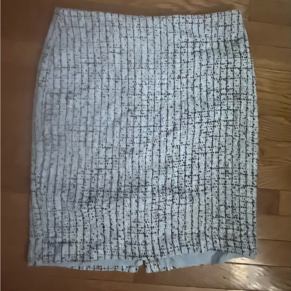 Karl Lagerfeld Tweed Skirt Size 14 EUC